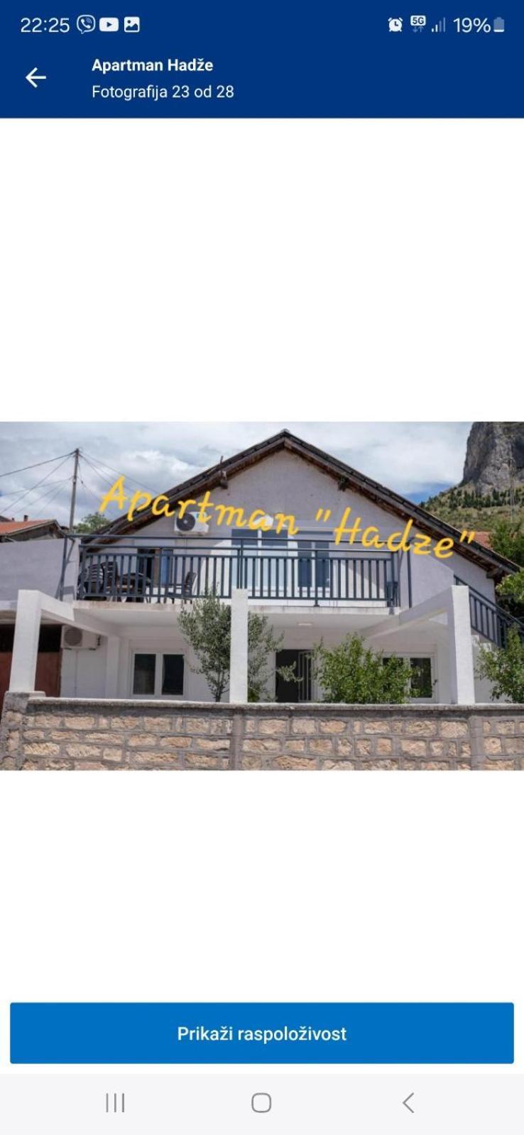 Apartman Hadze موستار المظهر الخارجي الصورة